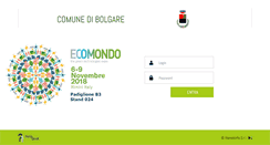 Desktop Screenshot of bolgare.servizicomunali.it