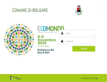 Tablet Screenshot of bolgare.servizicomunali.it